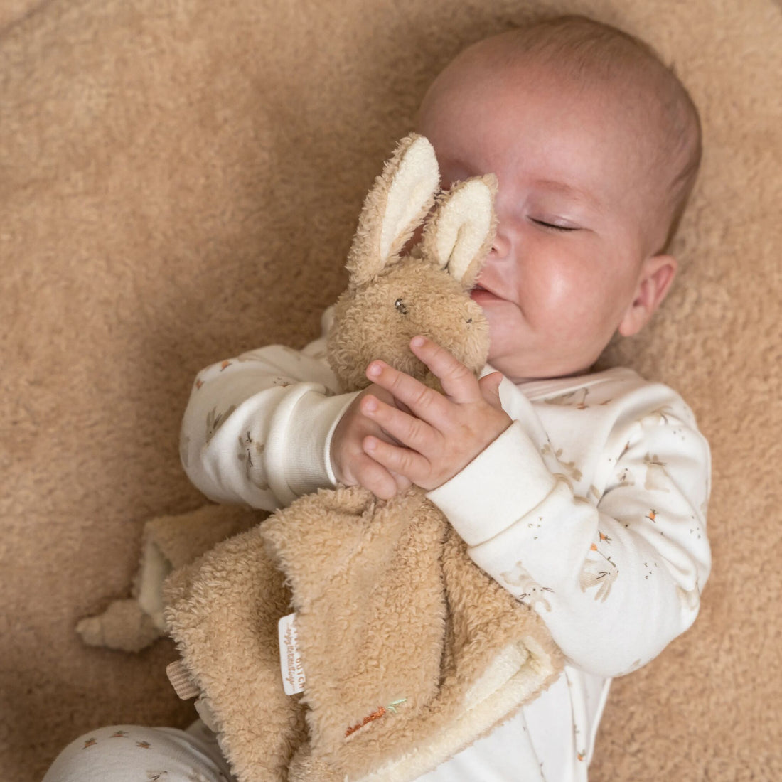 Kuscheltuch Baby Bunny