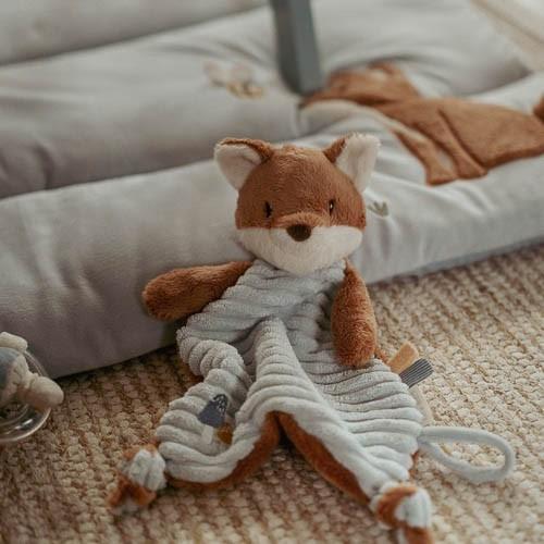 Kuscheltuch Fuchs mit Schnullerband