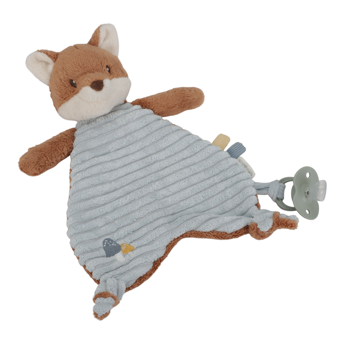 Kuscheltuch Fuchs mit Schnullerband