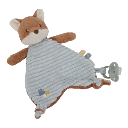 Kuscheltuch Fuchs mit Schnullerband