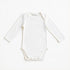 Baby Body aus Merinowolle in Creme von Lille Toni
