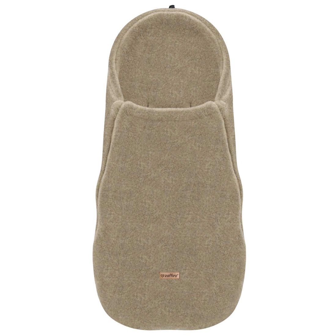 Mini Fußsack aus Premium-Schafwolle braun