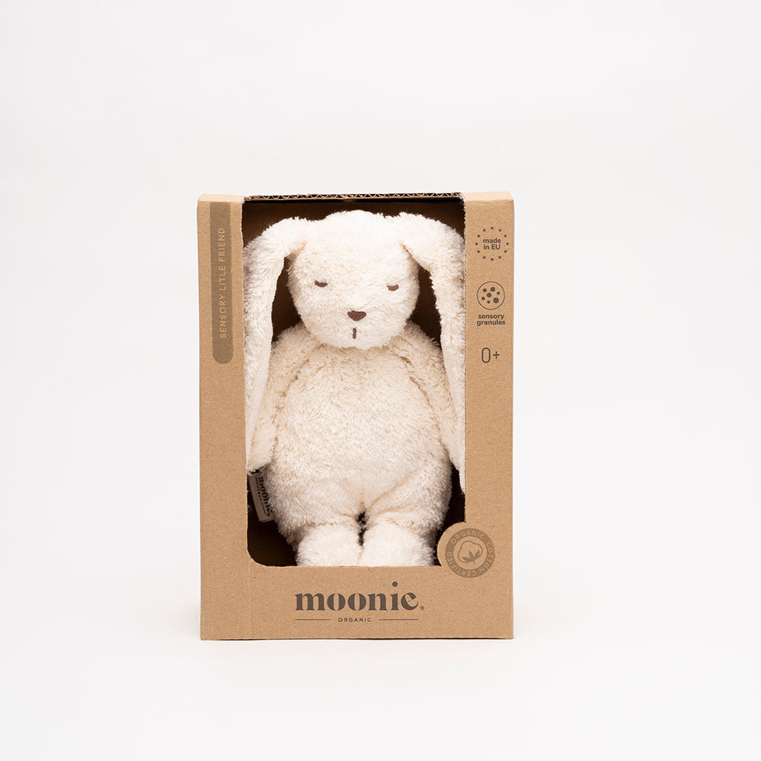 Sensorischer Mini Moonie Hase polar
