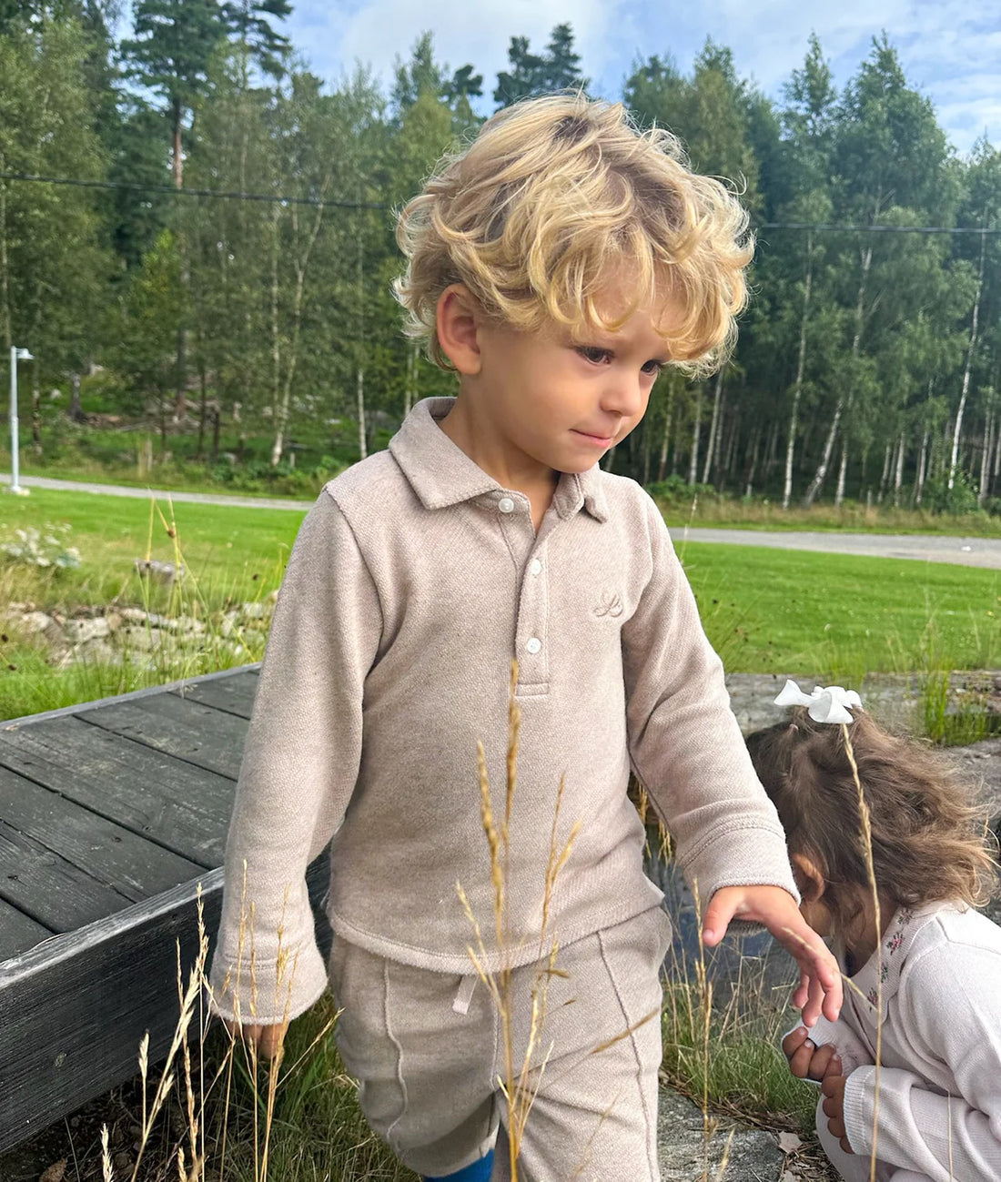 Poloshirt langärmelig &
