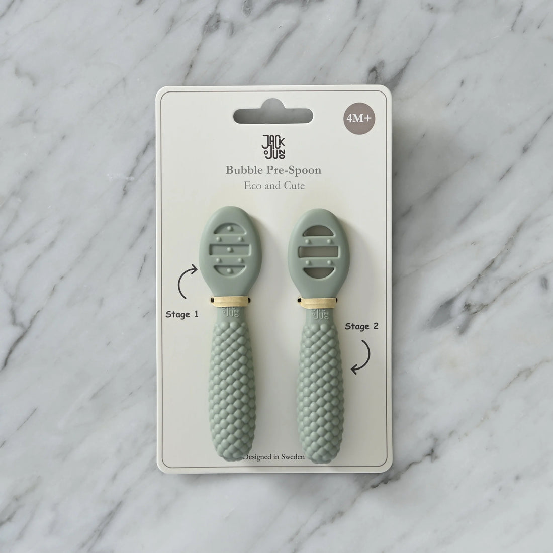 Baby Lernlöffel Set sage von Jack o Juno