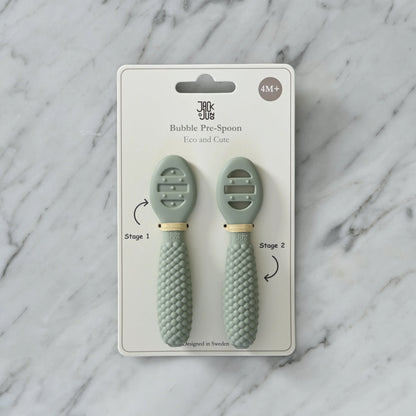 Baby Lernlöffel Set sage von Jack o Juno