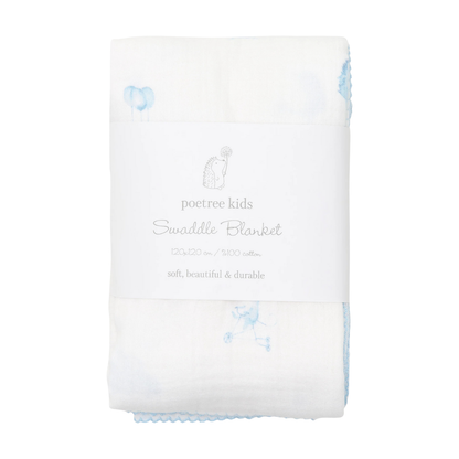 Pucktuch BLUE DREAMS aus Baumwolle