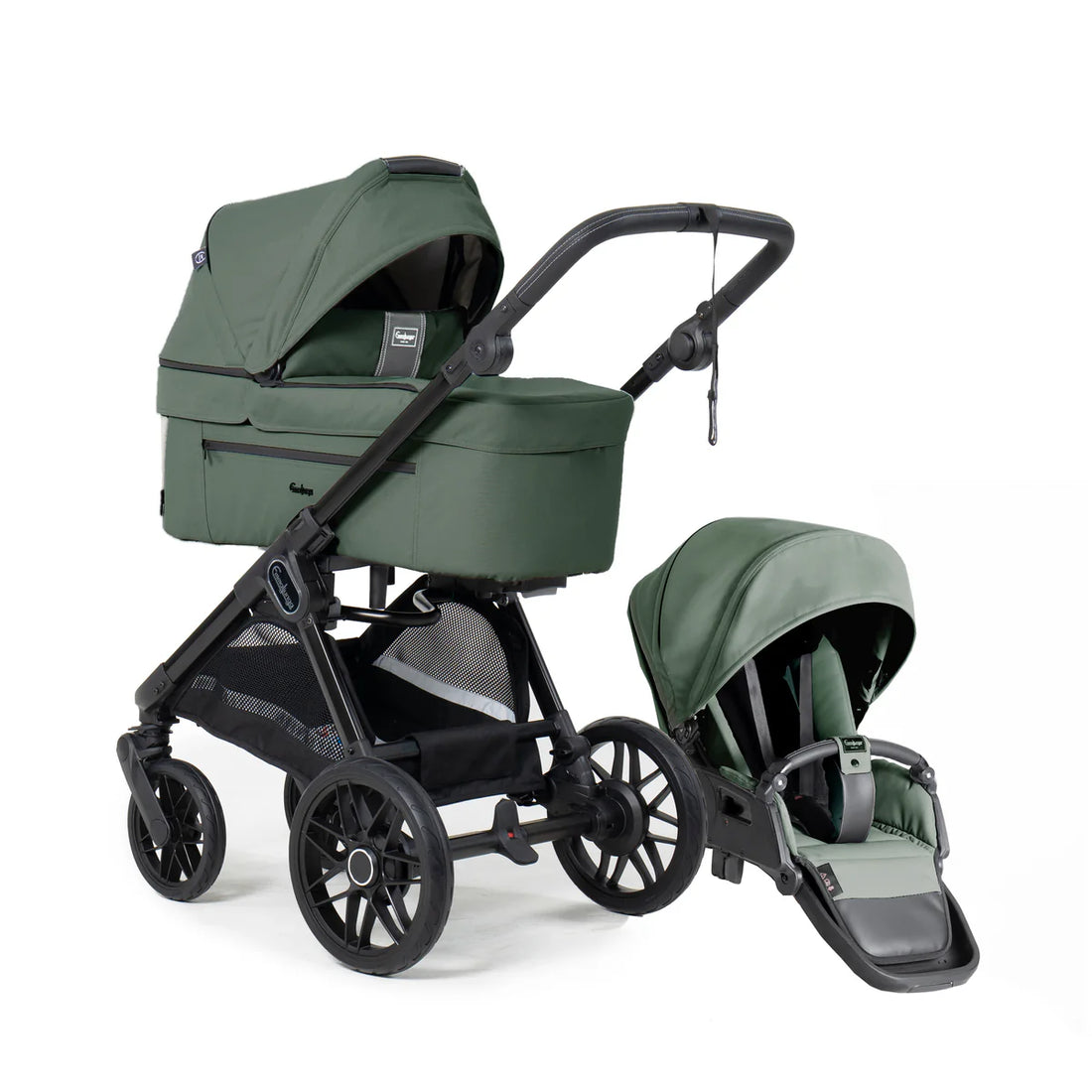 Emmaljunga Kinderwagen SENTO PRO FLAT+ Urban Green