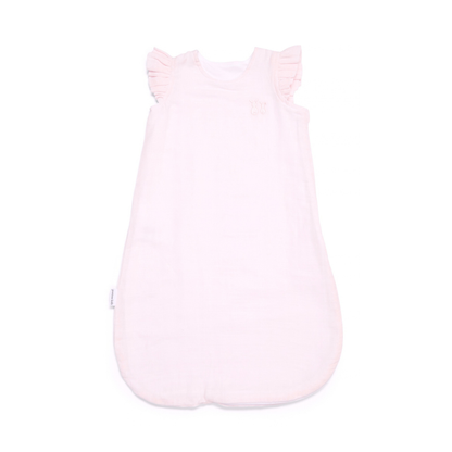 Sommer Schlafsack mit Rüschen rosa