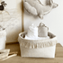 Stoffkorb Twist natural mit Fransen im Boho Stil Cotton & Sweets