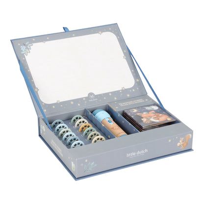 Geschichten Projektor-Taschenlampe blau ab 4 Jahren