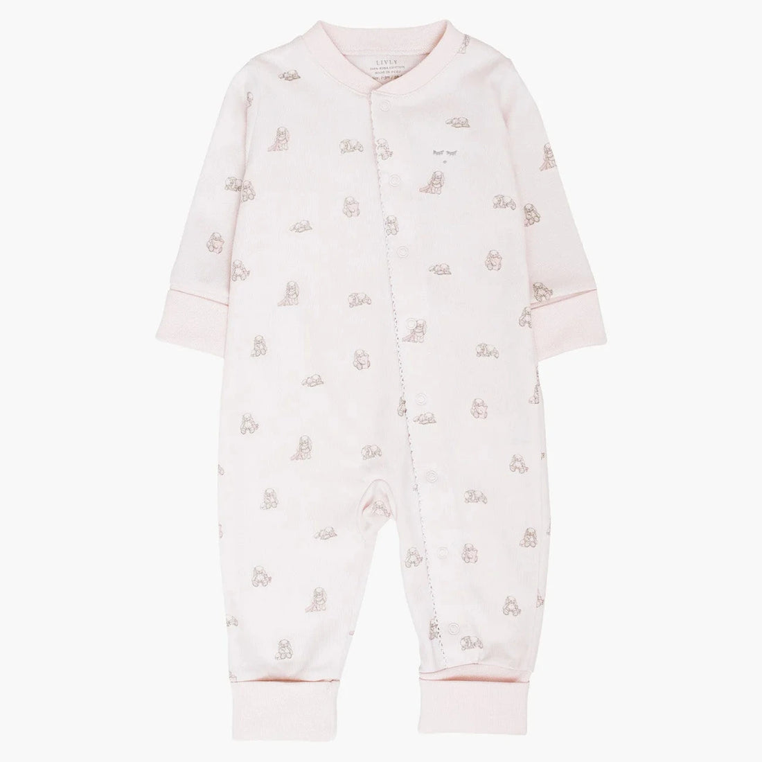 Livly Baby Strampler Bunny Marley rosa 