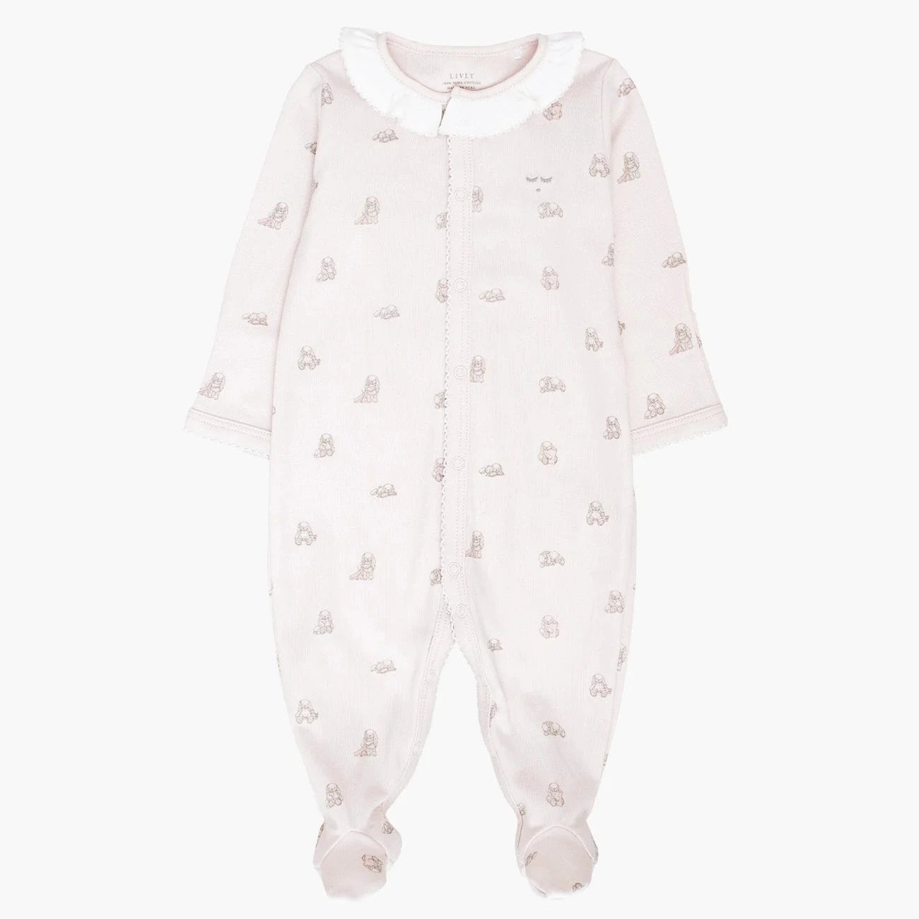 Strampler mit Füßen &