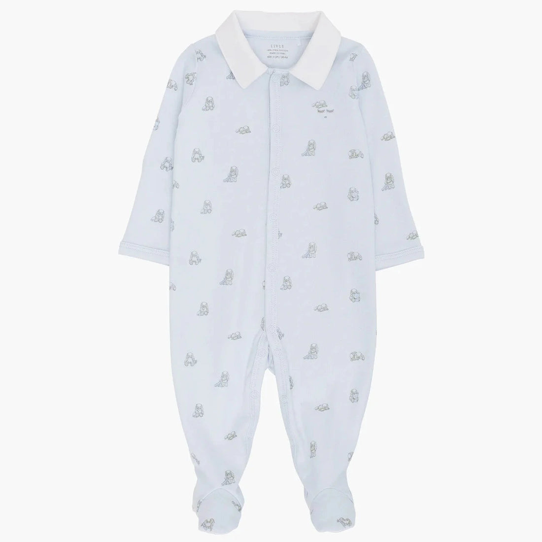 Strampler mit Füßen &