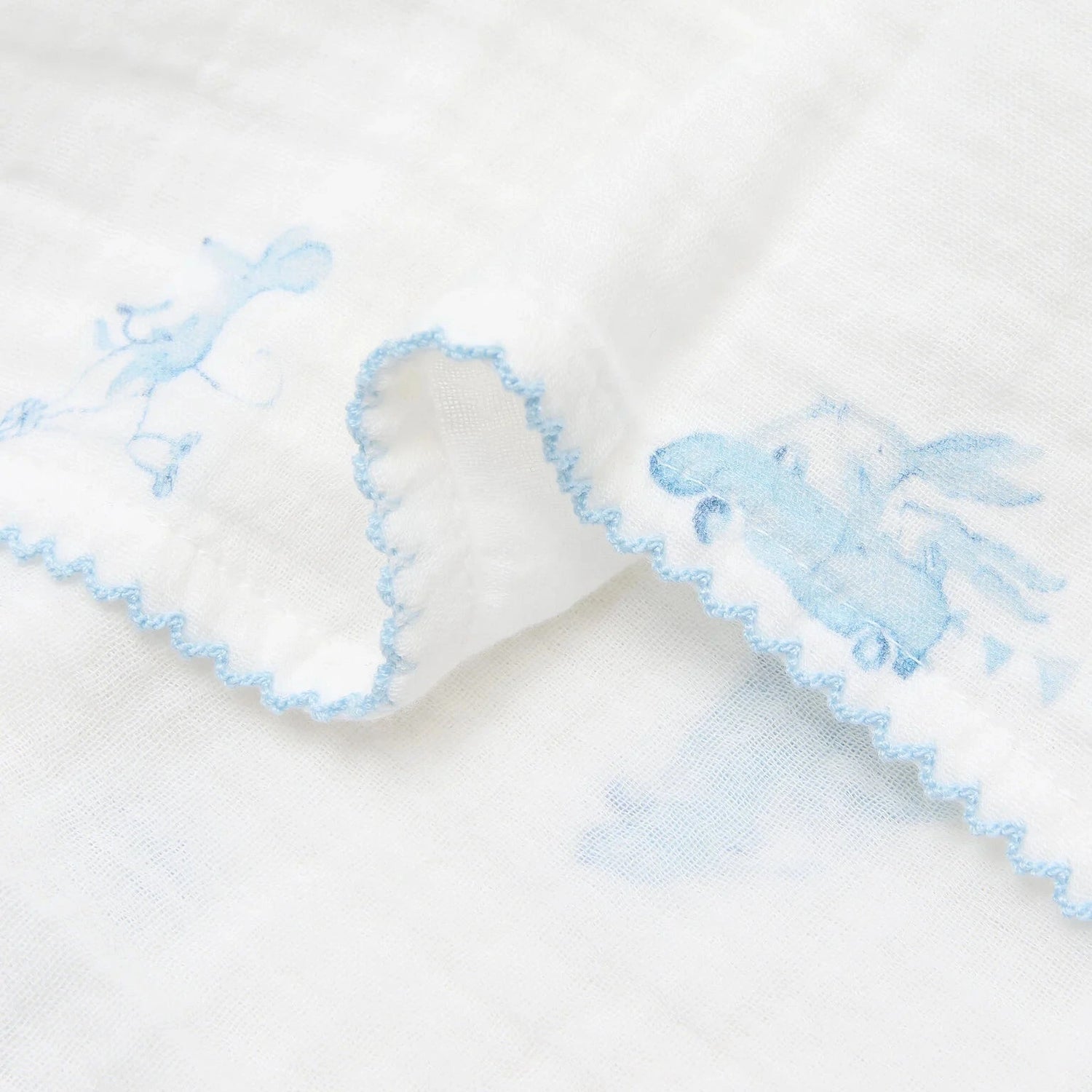 Pucktuch BLUE DREAMS aus Baumwolle