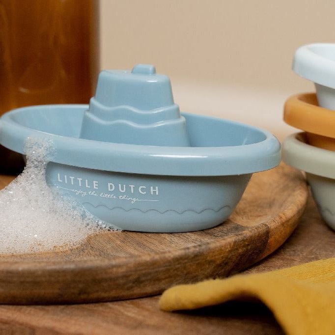Little Dutch Wasserspielboote blau