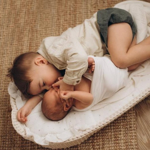 Geflochtener Wickelkorb