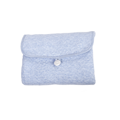 Wickelunterlage Chevron blau von Poetree Kids