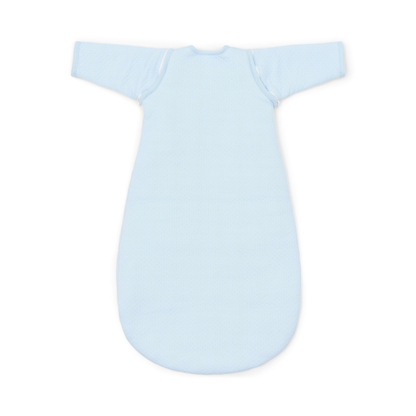 Winterschlafsack mit abnehmbaren Ärmeln BLUE DREAMS blau Rückseite