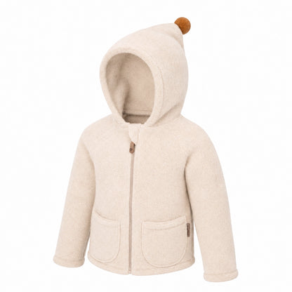 Wolljacke mit Kapuze &