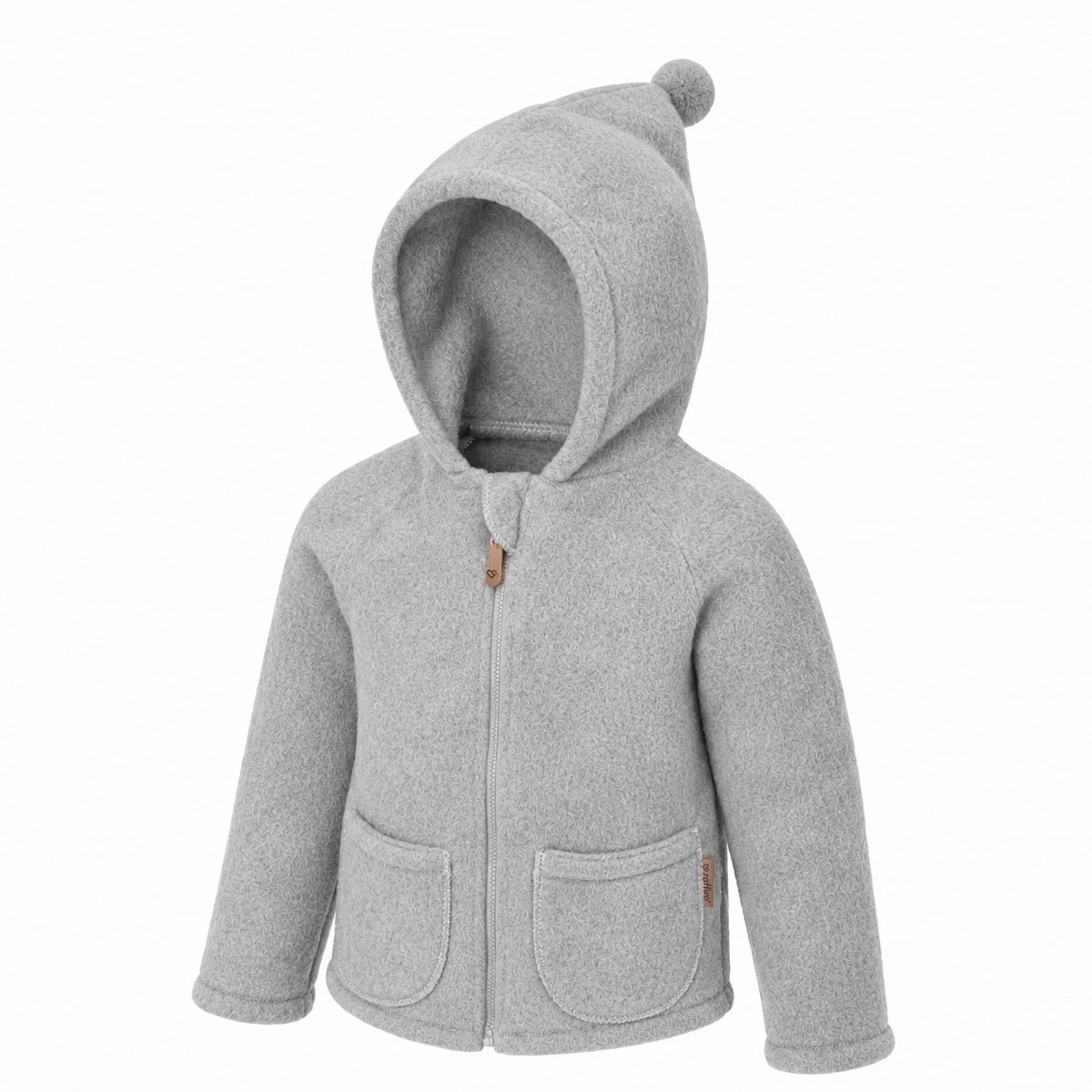 Wolljacke mit Kapuze &
