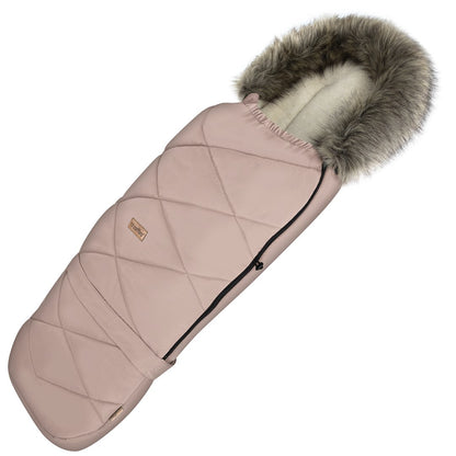 Zaffiro Fußsack GrowUP Aspen rosa mit PREMIUM-Schafwolle - mitwachsend