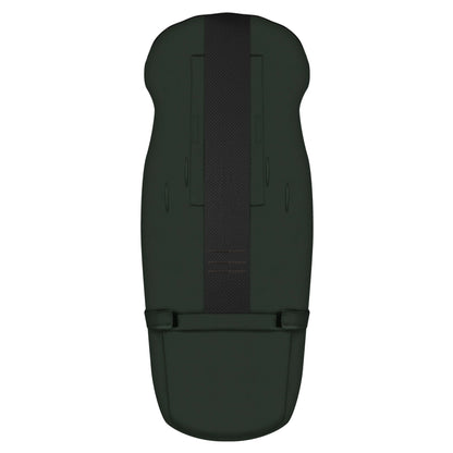 Fußsack GrowUP Nordico bottle green mit BASIC-Schafwolle - mitwachsend