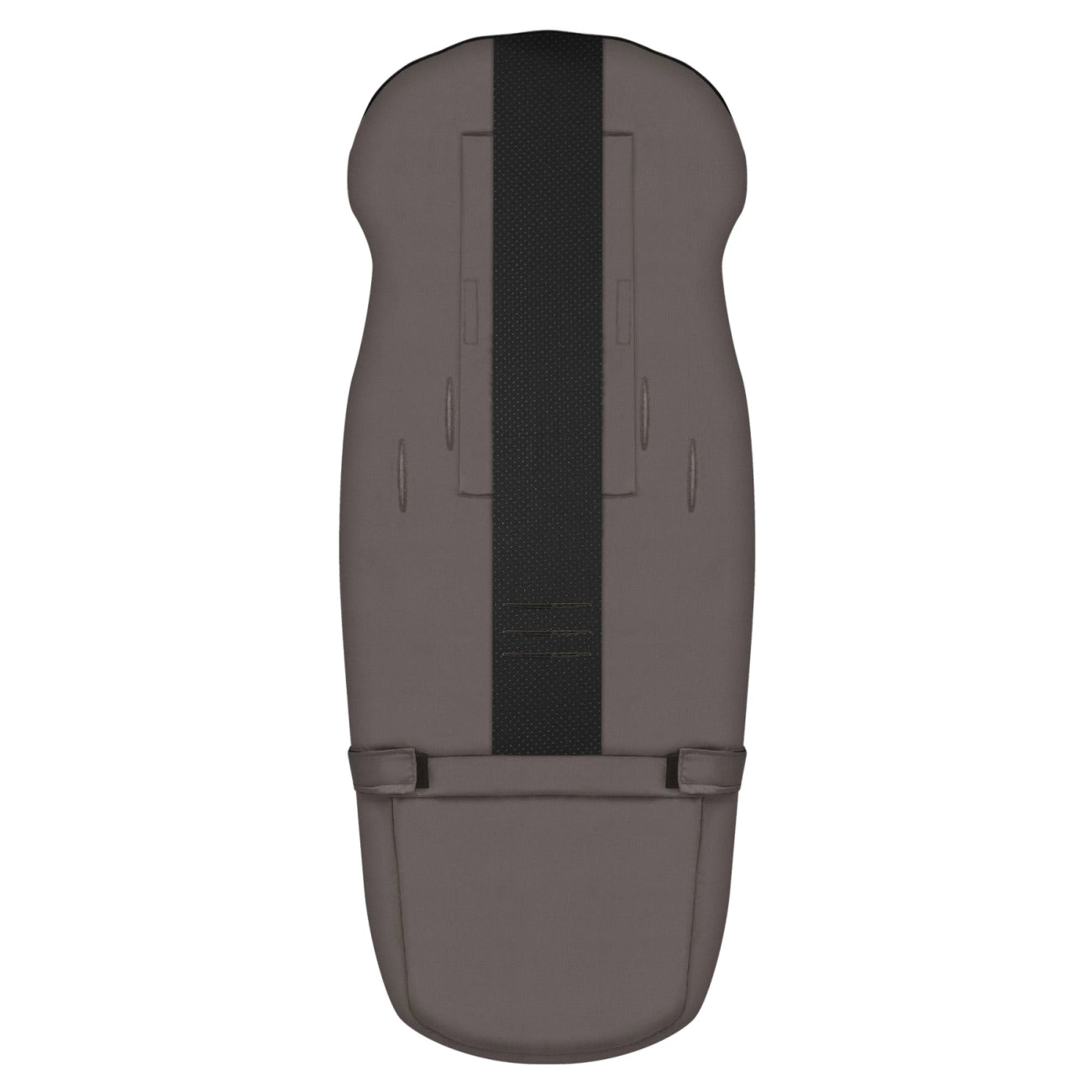 Fußsack GrowUP Nordico taupe mit BASIC-Schafwolle - mitwachsend