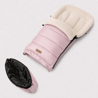 Zaffiro Fußsack iGrow Aspen rosa mit PREMIUM-Schafwolle - mitwachsend