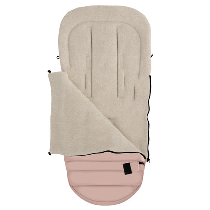 Fußsack iGrow Aspen rosa mit PREMIUM-Schafwolle - mitwachsend