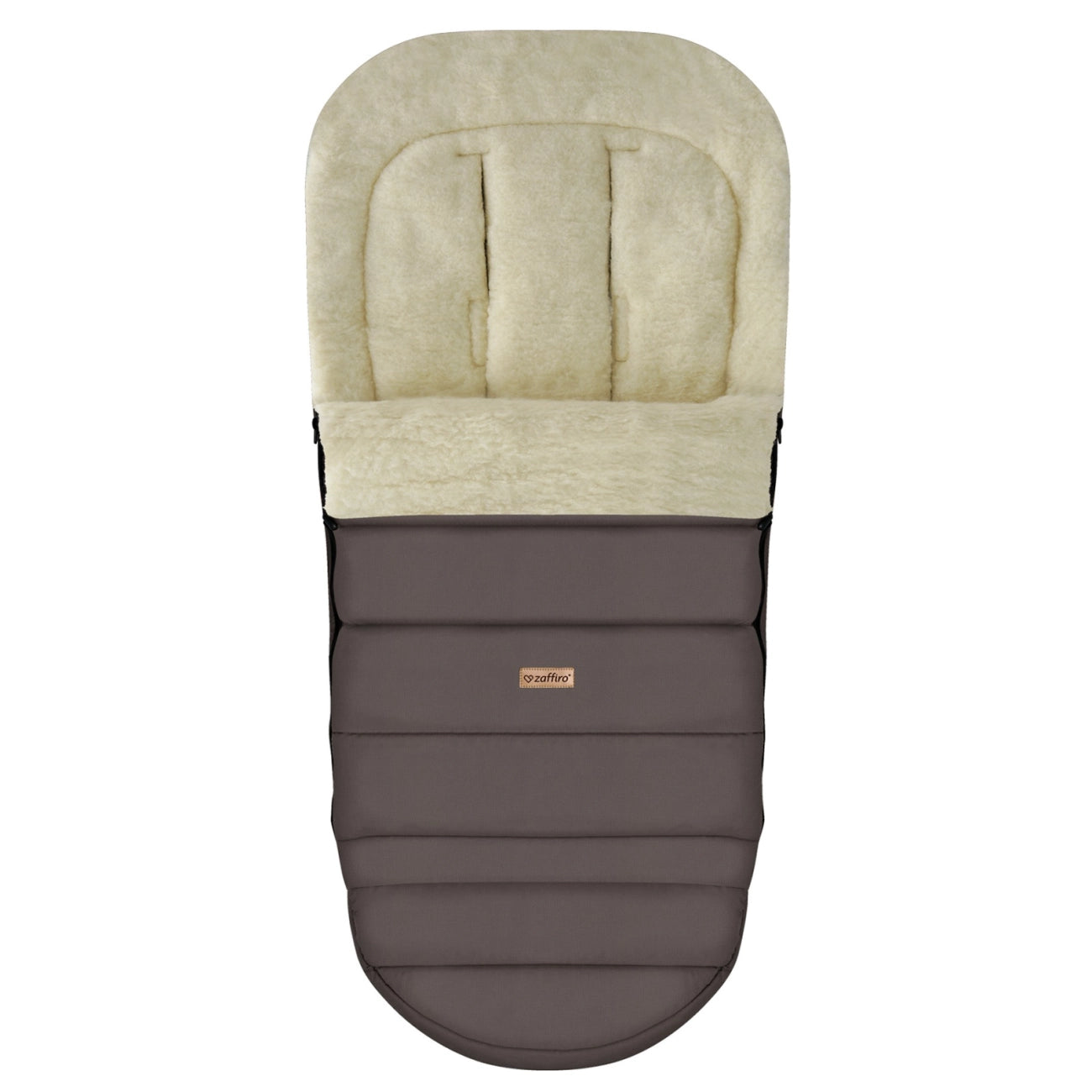 Zaffiro Fußsack iGrow Nordico taupe