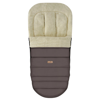 Zaffiro Fußsack iGrow Nordico taupe