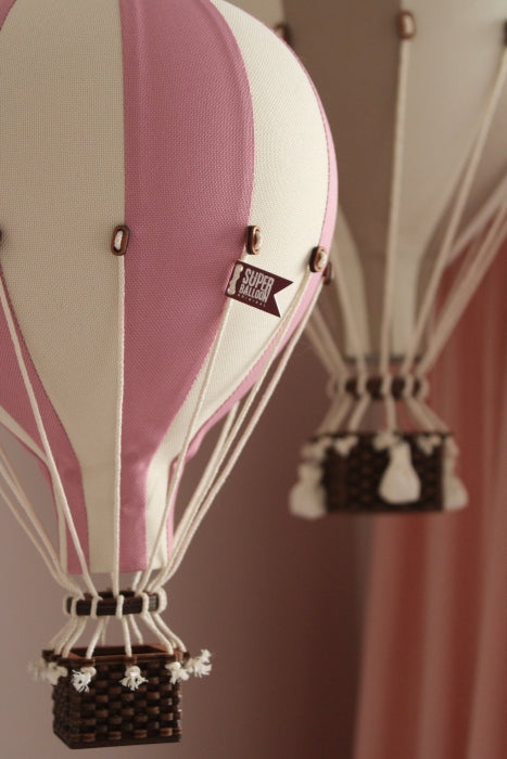 Heißluftballon rosa / vanille