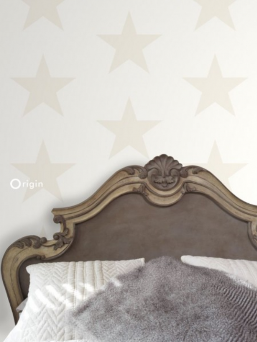 Kindertapete Sterne hellrosa | Tapeten für Kinderzimmer bei Harmony Ambiente 1030 Wien kaufen