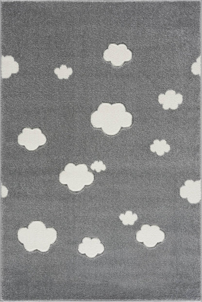 Kinderteppich Wolken grau von Livone - Harmony Ambiente