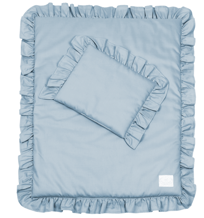 Bettwäsche für Neugeborene blau 50x65 online kaufen