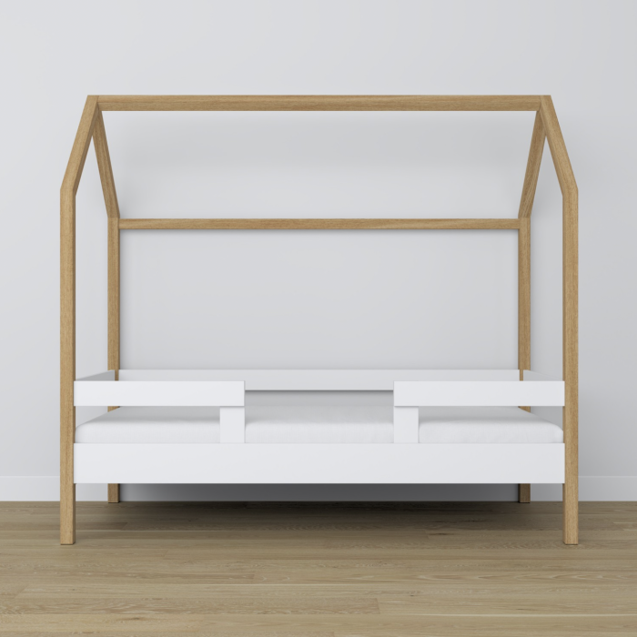 Hausbett 90x200 Vollholz Kinderbett - Kindermöbel nach Maß Wien