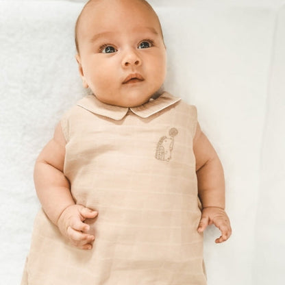sommerbaby schlafsack Poetree Kids Sommer Baby Schlafsack beige 0 bis 4+ Monate