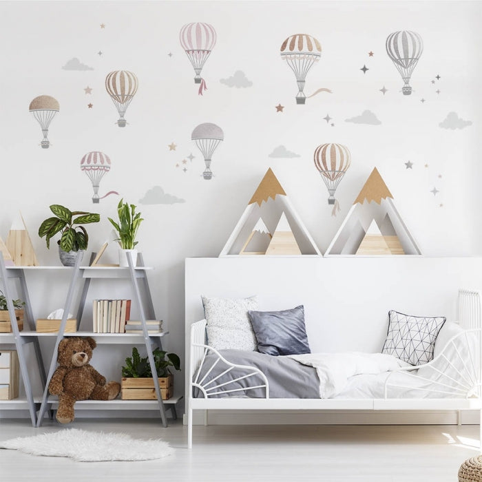 Wandsticker Heißluftballone für Babyzimmer und Kinderzimmer online kaufen - harmony ambiente